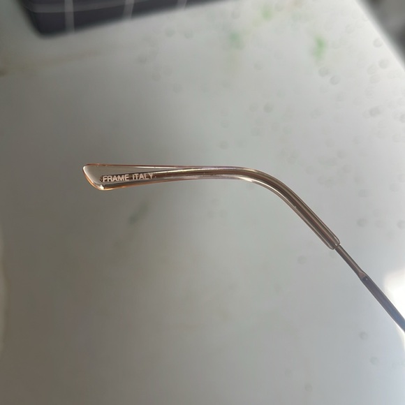 Vintage Men’s Gold Aviator Glasses Large. Principle Collection. - Picture 4 of 5